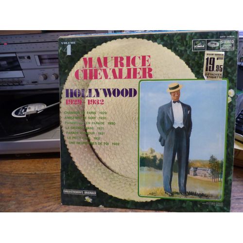 Maurice Chevalier  Volume 4 - Hollywood 1929-1932 -Disque Emi  Chtx 240639