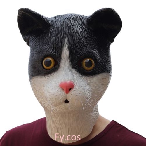 Masque Intégral En Latex Pour Adultes,Accessoires De Zoo,Cosplay D'halloween,Olympiques De Mascarade,Tête De Cheval Matkey,Rhde Fête De Vacances,Masque D'animal