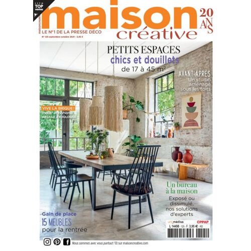 Maison Créative N° 125 (Septembre-Octobre 2021)