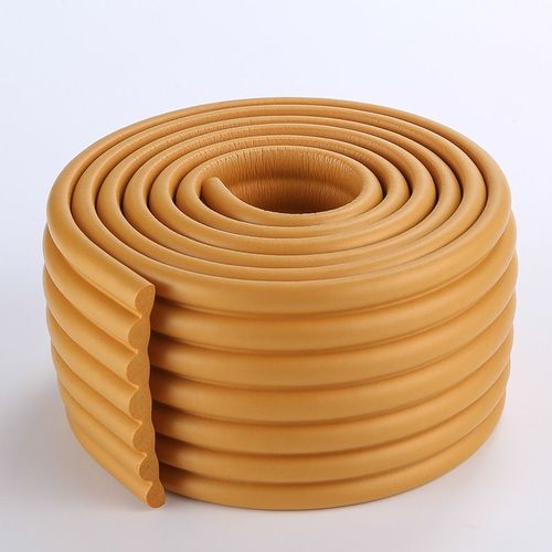 Bande De Protection En Mousse De Sécurité Pour Enfants,Protection De Bord De Table Et De Bureau,Protecteur D'angle De Meubles,2m - Type Dark Wood Color