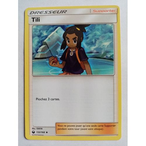 Carte Pokemon Soleil Et Lune - Tempete Celeste : Tili 132/168