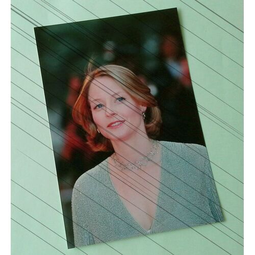 Photo Jodie Foster Format 10x15cm Festival De Cannes French Riviera