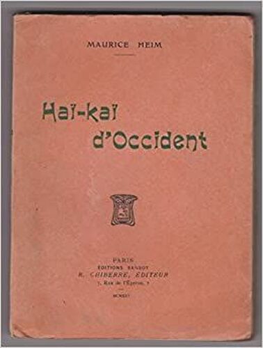 Haï-Kaï  D'occident