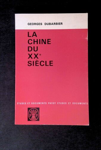La Chine Du Xxe Siècle