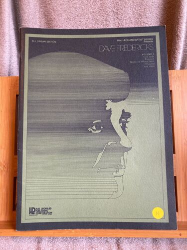 Dave Fredericks Vol. 1 Partition Orgue Jazz All Organ Éditions Hal Léonard 1975