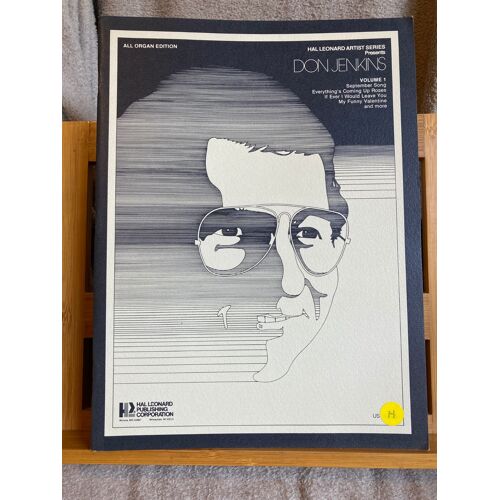 Don Jenkins Volume 1 Partition Orgue Jazz All Organ Éditions Hal Léonard 1975