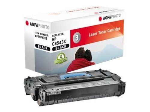 AgfaPhoto - Noir - compatible - cartouche de toner (alternative pour : HP 43X, HP C8543X) - pour HP LaserJet 9000, 9040, 9050, 9055, 9065, 9085
