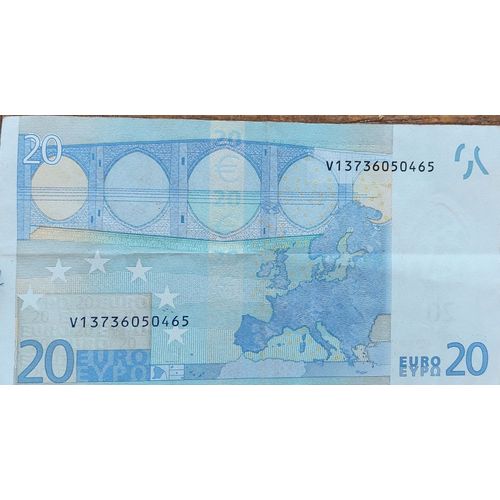 Billet 20 Euros Signé Duisemberg