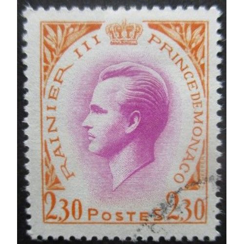 Monaco N°707 Prince Rainier 3 Oblitéré