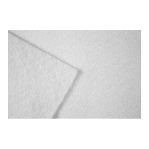 Feutrine Coupon 30x25cm Scrapbooking Tissu - Blanc