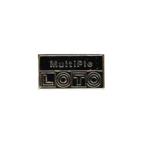 Pin's Loto Multiple (Noir) 