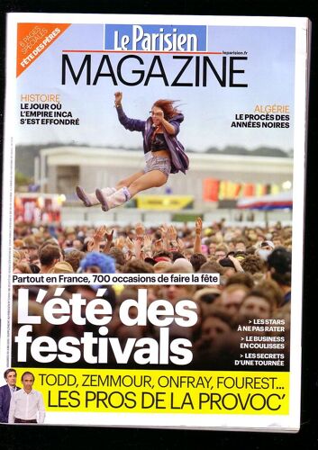 Parisien Magazine N° 22014 Du 19/06/15 - Les Pros De La Provoc';L'été Des Festivals