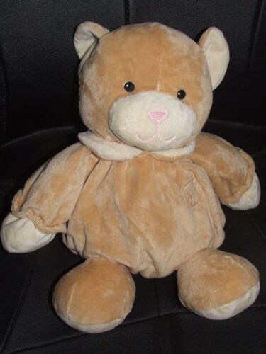 Ours Boule Marron Beige Nicotoy 35 Cm