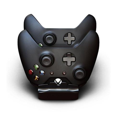 Mp Power Double Station D'accueil Chargeur + 2 X 1200mah Batteries Pour Microsoft Xbox One