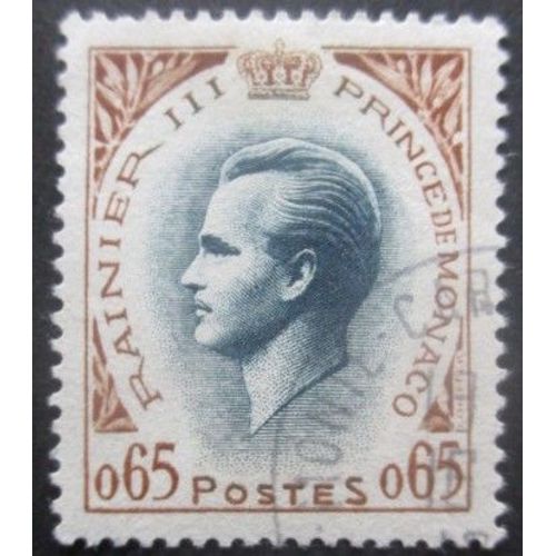 Monaco N°548 Prince Rainier 3 Oblitéré