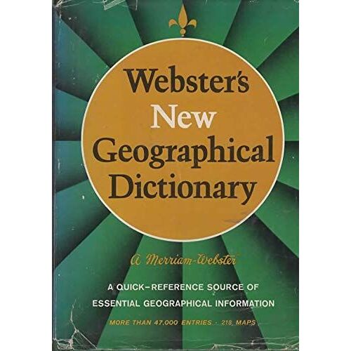 Webster's New Geographical Dictionary