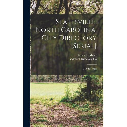 Statesville, North Carolina, City Directory [Serial]