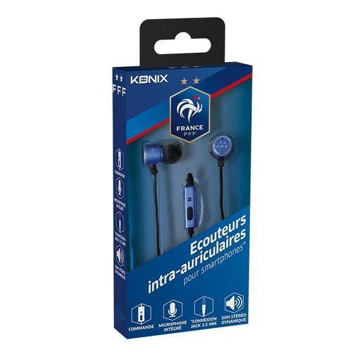 Ecouteurs intra-auriculaires Konix F.F.F pour smartphones