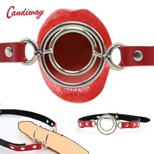 Boule De Joint Torique Respirante Pour Femmes Et Hommes, Boule Fétiche En Cuir, Fixation Orale, Flirt, Cosplay, Jouets Sexuels De Rôle