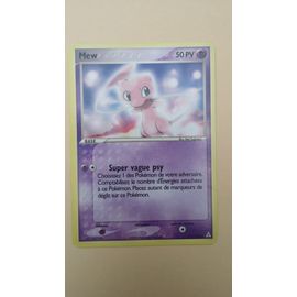 Carte Pokemon-Mew 50pv- Carte Rare 111/110