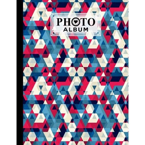 Photo Album: Album, Large Photo Albums With Writing Space Memo, Extra Large Capacity Picture Album, Family, Baby, Wedding, Travel Photo Book, 120 Pages | Triangle Cover By Wiebke John