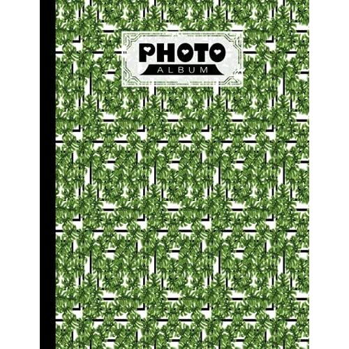 Photo Album: Album, Large Photo Albums With Writing Space Memo, Extra Large Capacity Picture Album, Family, Baby, Wedding, Travel Photo Book, 120 Pages | Jungle Cover By Adolf Hirsch