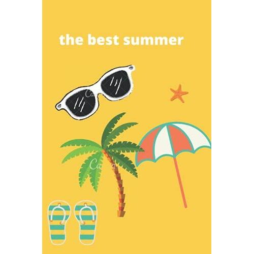 The Best Summer: Simple Lined Journal For Summer