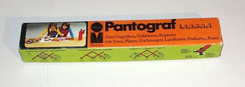 Pantograf Marabu Jeu De Dessin Regle De Mesure Pliante Outil Vintage