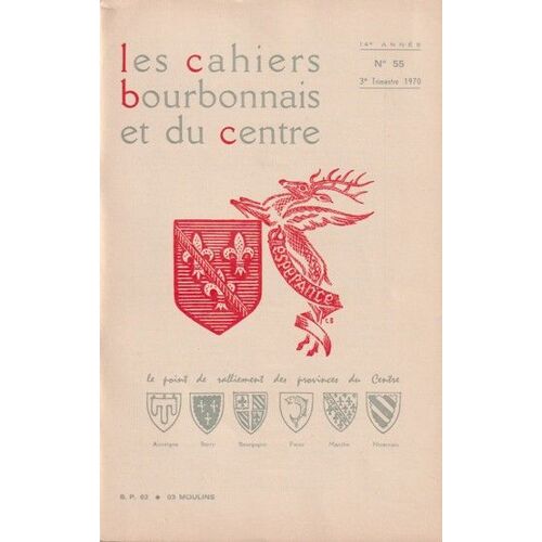 Les Cahiers Bourbonnais N° 55
