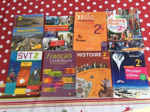 Vends Livre Scolaire 2nde Générale