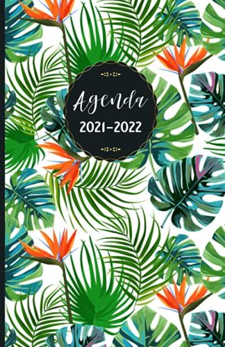 Agenda 2021-2022: Agenda Scolaire Semainier 2021-2022 Pour Fille, Août 2021 À Juillet 2022, Sans Horaire, Collège, Lycée, Bureau, Organisateur ... Couverture Soupe, Tropical, Petit Format A5.