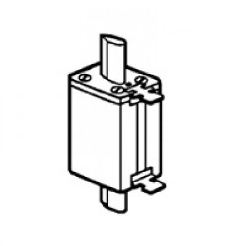 cartouche industrielle à couteaux - taille 0 - 125 ampères - type am hpc - avec voyant