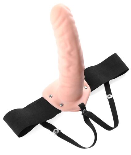 Gode Ceinture Creux De 20 Cm Avec Sangle Elastique