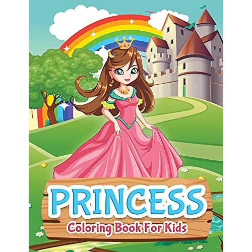 Princess Coloring Book For Kids