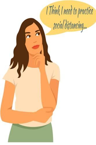 I Think I Need To Practice Social Distancing... From The Refrigerator: Weekly Weight Loss And Measurement Progress Tracker Goal Log Notebook Journal ... Eating Then Devouring Every Thing She Sees.