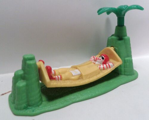 Figurine L'ile Du Plaisir - Ronald Dans Le Hamac - Happy Meal - Mcdo 1996