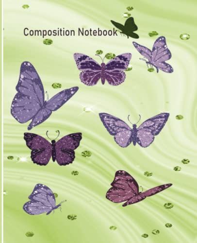 Composition Notebook: Composition Notebook: Broad Rule, 7.5 X 9.25, 120 Pages, For Girl, Girl And Student (Composition Notebooks)