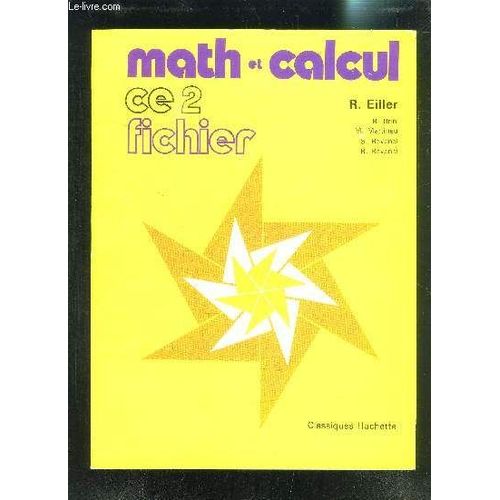 Math Et Calcul Ce2 Fichier