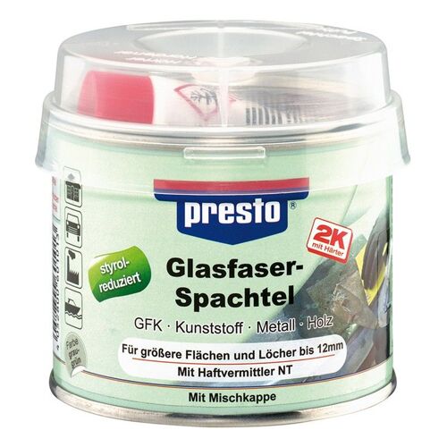 Presto 601013 Mastic a base de fibres de verre 250 g (Par 6)