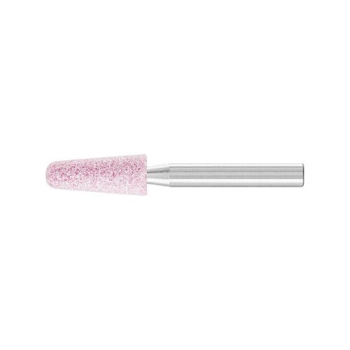 Meule sur tige STEEL EDGE D10xH25 mm 6 mm corindon supérieur AR 46 KE PFERD (Par 10)