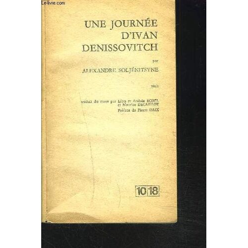Une Journee D'ivan Denissivitch