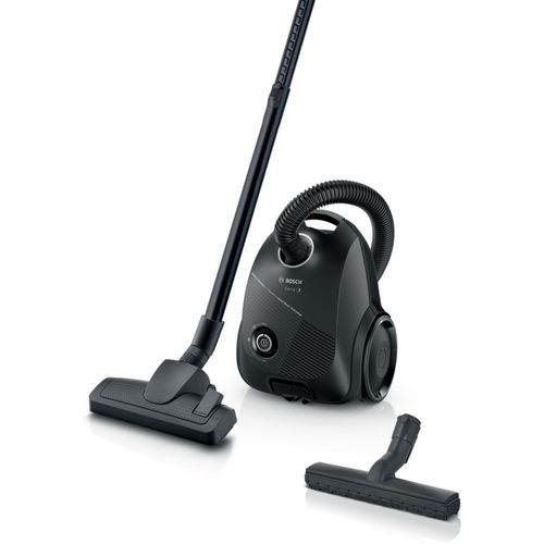 Bosch Serie | 2 BGLS2BA3D8 - Aspirateur - traineau - sac - noir