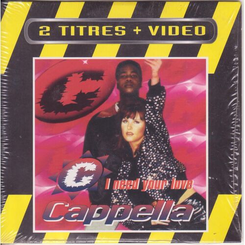 Cappella Cd Single 2 Titres + Video I Need Your Love Card Ps