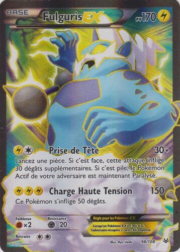 Fulguris Ex Full Art Française, Ciel Rugissant, 98/108