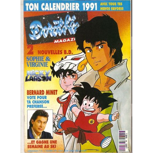 Dorothée Magazine / Bernard Minet 1.5p/ Dorothee 1p/ Bd : Nicky Larson , Le Nez De Dorothee Cabu , Sophie Et Virginie , Les Chevaliers Du Zodiaque , Juliette Je T'aime , Dragon Ball ,Gi Joe, 64