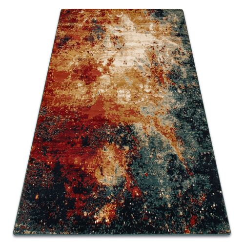 200x300 Cm Tapis En Laine Omega Mia Rouge