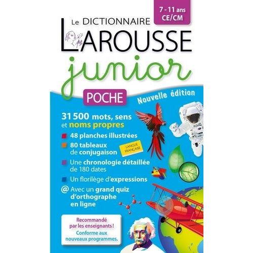 Dictionnaire Larousse Junior Poche