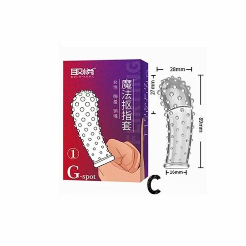 Doigt Pénis Manchon Pas De Vibration Pour Femme Vagin Clito Anal Stimuler G Spot Masseur Femme Masturbation Adulte Jouets Sexuels 18 +