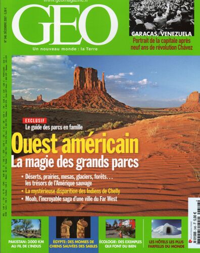 Geo 2007 (N°346) Ouest Américain