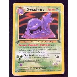 Pokémon Grotadmorv 28/62 Édition 1 Fossile Wizards